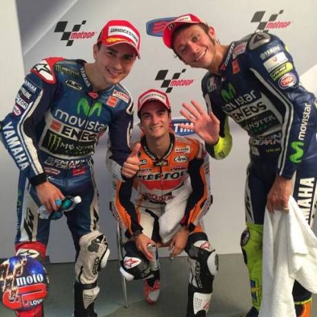 pesta kemenangan valentino rossi di Motogp Misano 2014 pertamax7 4