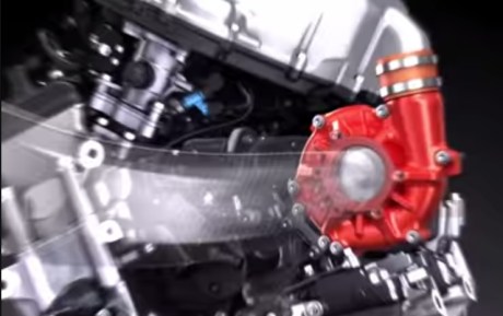 supercharged on kawasaki ninja H2