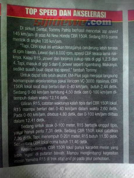 top-speed-akselerasi-cbr-r151