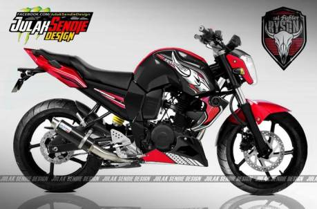 Yamaha Byson New merah