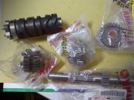 Diasil Cylinder Yamaha Old Vixion 3C1 ini masih Mulus setelah 7 Tahun 2