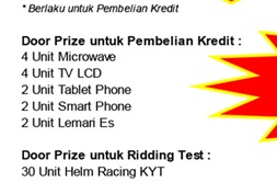 doorprice  testride honda CBR150R lokal di sentul