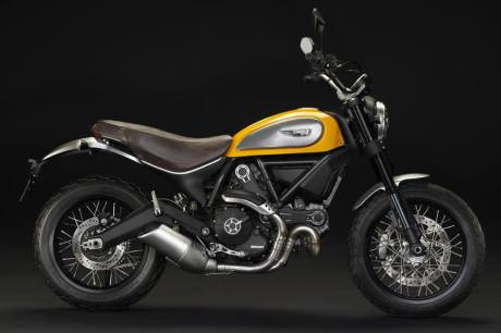 ducati scrambler 2015 Yellow