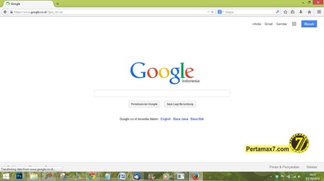 google.co.id on firefox