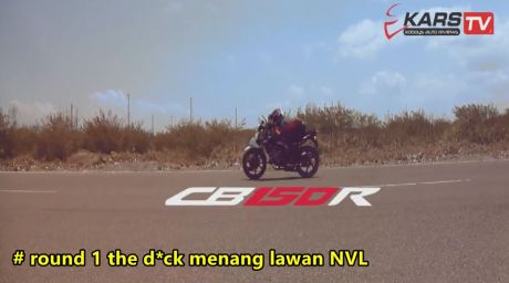 honda CB150R menang lawan yamaha New Vixion