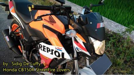 Honda CB150R repsol Half Fairing 0
