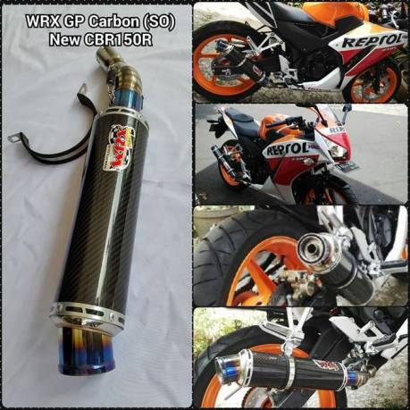 knalpot racing WRX buat all New Honda CBR150R lokal