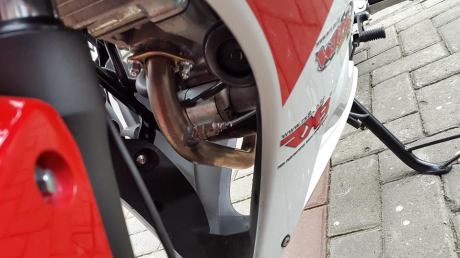 knalpot racing wrx GP6 full system buat honda CBR150R lokal