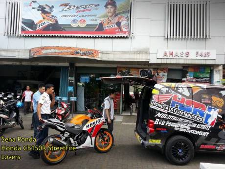 Modifikasi Honda CBR150R lokal Senaponda 7