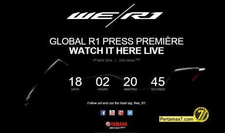 new yamaha YZF-R1 2015 teaser