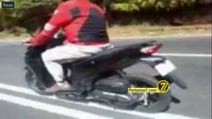 penampakan honda vario 150&nbsp;dijalanan