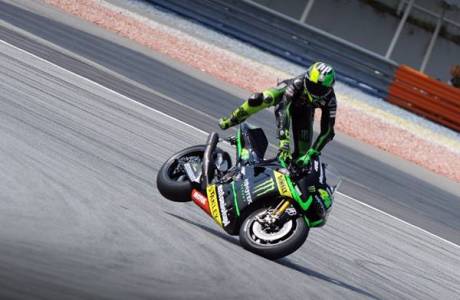 yamaha M1 Pol Espargaro Terbakar Di Sepang malaysia 3