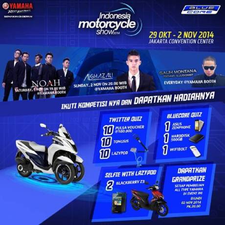 yamaha Tricity on IMOS 2014