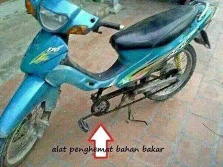 alat pengemat bahan bakar sepeda motor