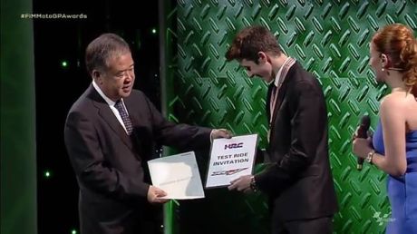 Alex marquez with Marc Marquez test Honda RC213V Valencia 2014 5