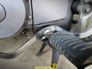 Atasi Tuas Perseneling honda Megapro Oblak dengan kabel kopling vespa&nbsp;17