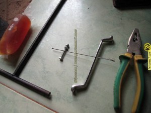 Atasi Tuas Perseneling honda Megapro Oblak dengan kabel kopling vespa&nbsp;3