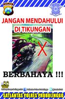 bahaya mendahului di tikungan