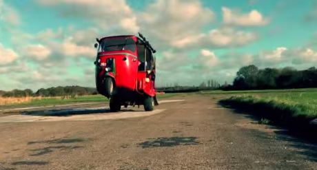 bajaj 3 roda pakai mesin cbr600 wheelie