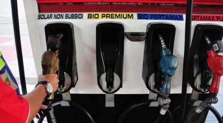 dispenser spbu pertamina pertamax