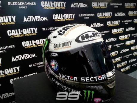 HJC Lorenzo Call Of Duty valencia 2014 3