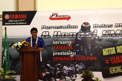 Kata sambutan Bapak Teddy Cahyadi Yacob Direktur PT YIMM