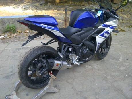 Kondom tangki Yamaha R25 ala R125 buatan chips bikin gagah 1