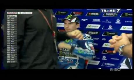 lorenzo out from motogp valencia 2014