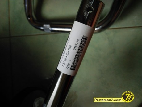 Pasang Stang tiger di Honda Megapro pertamax7 7