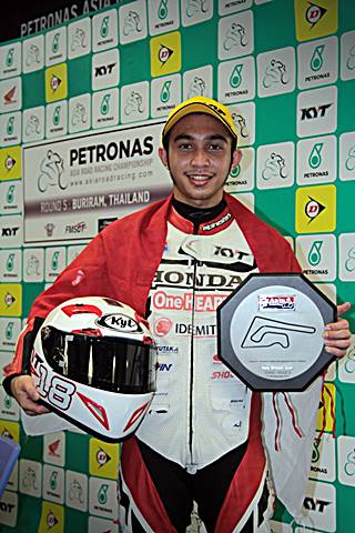 Pebalap AHM kibarkan Merah Putih di Asia Dream Cup 2014 3