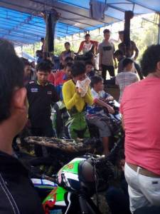 pemilik yamaha jupiter spek MP2 terbakar di&nbsp;jambi