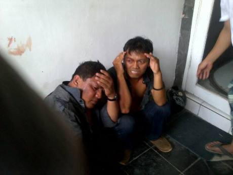 Pencuri barang mobiil babak belur tertangkap tangan di Pasang Kasongan Bantul 3