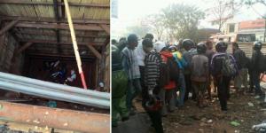 Pengendara motor terperosok saluran air di cibubur&nbsp;2