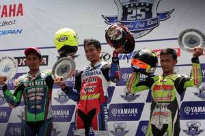 Podium YCR 4 (Bebek Tune Up 110 cc Pemula) Final Yamaha Cup Race&nbsp;2014