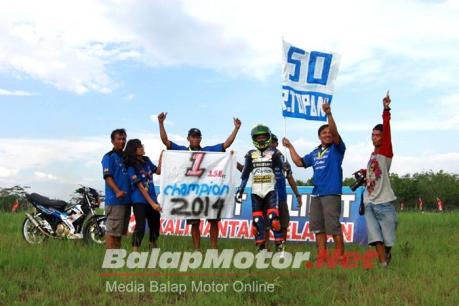 rafid topan juara indoprix bebek 150
