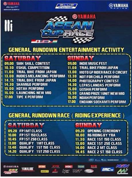 Rundown Launching Yamaha Mio 125 di Sentul