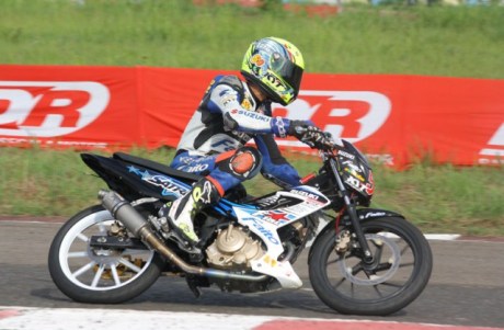 satria F rafid topan juara indoprix bebek 150