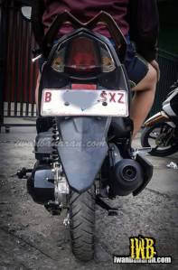 Yamaha Mio M3 125 Bule COre engine 2PH pertamax7.com tampak&nbsp;belakang