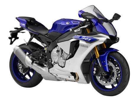 yamaha R1 2015 blue white