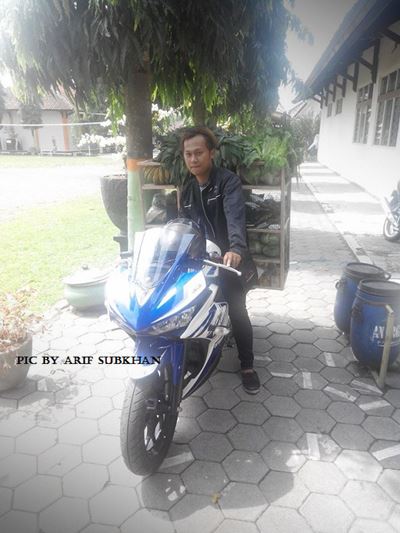 yamaha R25 buat jualan sayur 2