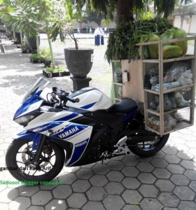yamaha R25 buat jualan&nbsp;sayur