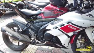 Yamaha Vixion Berjubah R15 pakai buntut R25&nbsp;0