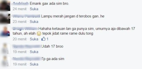 ditilang karena tidak punya sim marah-marah ke polisi