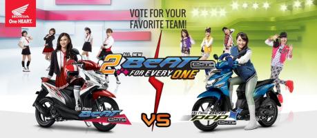 Honda Beat ESP dan Honda Beat POP JKT 48