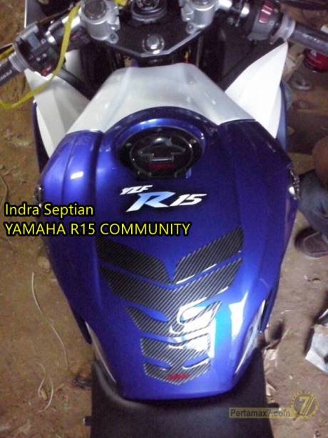 Kondom tangki yamaha R15 ala Yamaha R6 pertamax7.com 3