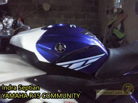 Kondom tangki yamaha R15 ala Yamaha R6 pertamax7.com 4