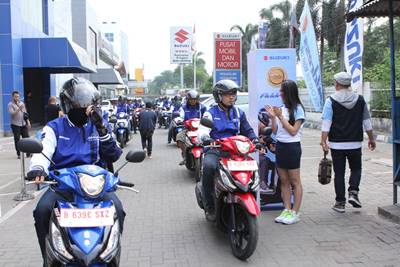 launching Suzuki address Livery Motogp 4