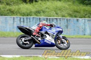 Lorenzo geber Yamaha R25 di Sentul Indonesia&nbsp;12