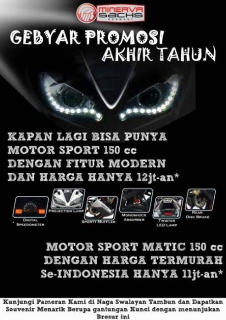 Minerva tebar diskon akhir tahun di bekasi