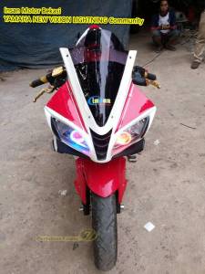 Modifikasi Yamaha New Vixion Lightning ala Yamaha R125 habis 6 juta Pertamax7.com&nbsp;5